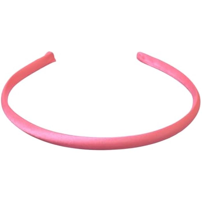 Daphne Satin Hair Band For Girls - Pink - Image 3